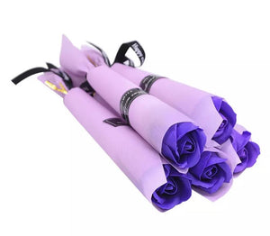 Luxury Graceful Lavender Rose Soap Set (5)