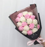 Luxury Elegant Pearl Rose Soap Bouquet
