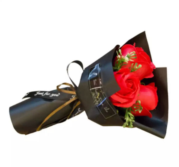 Luxury Red Rose Soap Bouquet (Mini)